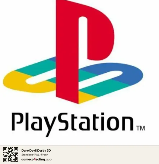 Dare Devil Derby 3D PlayStation, PAL box front