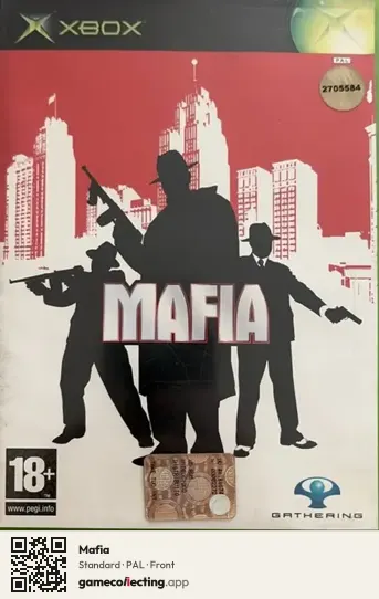 Mafia Xbox, PAL box front
