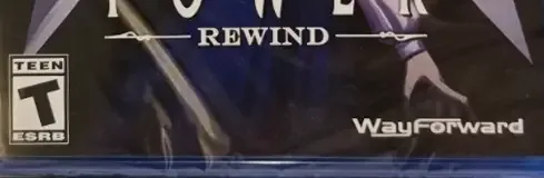 Clock Tower: Rewind, the ESRB box on its front