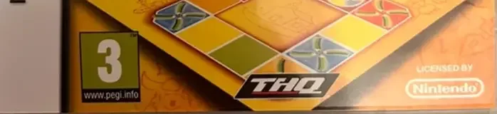 Pictionary, the PEGI square on its front