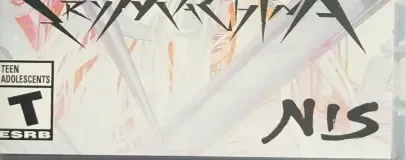 Crymachina, the ESRB box on its front