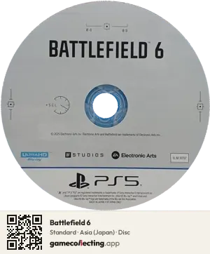 Battlefield 6 PlayStation 5, Asia disc