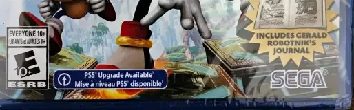Sonic X Shadow Generations, the ESRB box on its front
