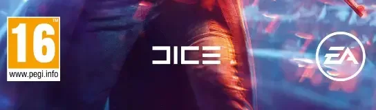 Battlefield V, the PEGI square on its front