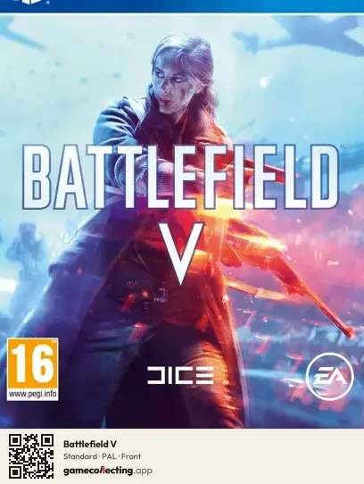 Battlefield V PlayStation 4, PAL box front