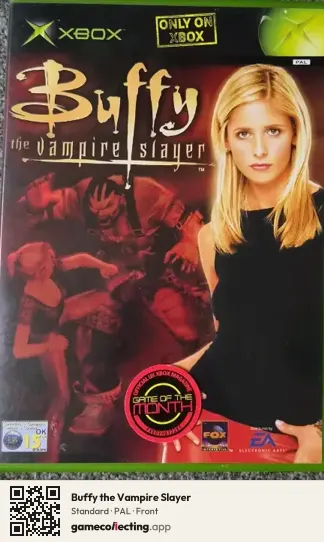 Buffy the Vampire Slayer Xbox, PAL box front