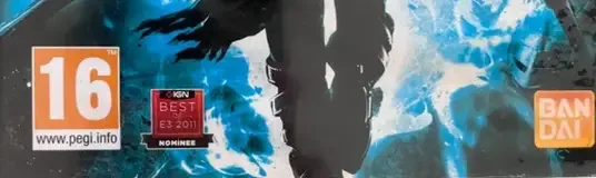 Dark Souls, the PEGI square on its front