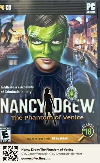 Nancy Drew: The Phantom of Venice Computer, NTSC box front