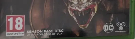 Batman: The Enemy Within, the USK square on its front