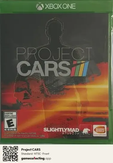 Project CARS Xbox One, NTSC box front