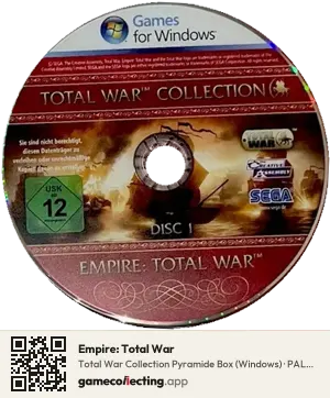 Empire: Total War Computer, PAL disc