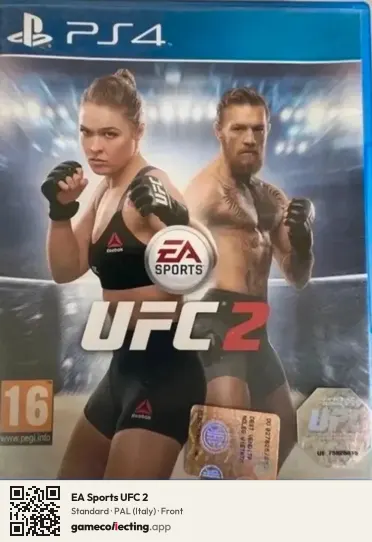 EA Sports UFC 2 PlayStation 4, Italy box front