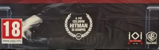 Hitman, the PEGI square on its front