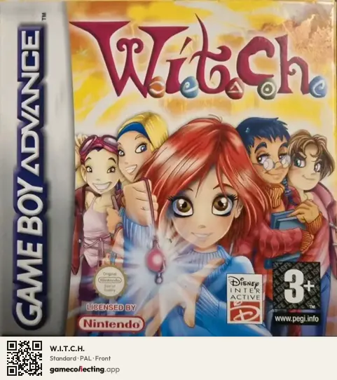 W.I.T.C.H. Game Boy Advance, PAL box front