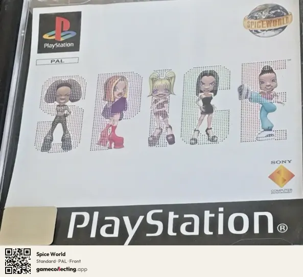 Spice World PlayStation, PAL box front