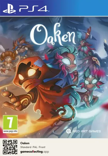 Oaken PlayStation 4, PAL box front