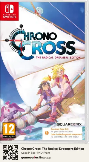 Chrono Cross: The Radical Dreamers Edition Nintendo Switch, PAL box front