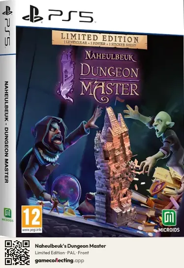 Naheulbeuk's Dungeon Master PlayStation 5, PAL box front