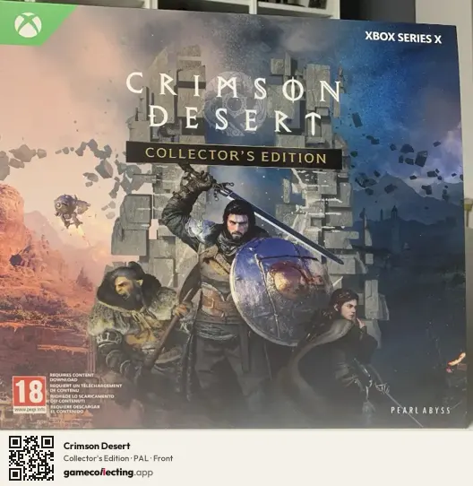 Crimson Desert Xbox Series X, PAL box front