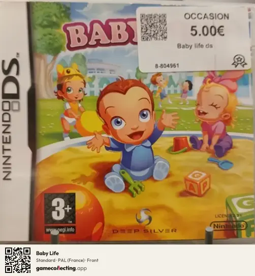 Baby Life Nintendo DS, France box front