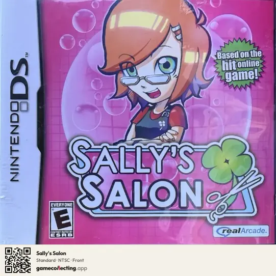 Sally's Salon Nintendo DS, NTSC box front