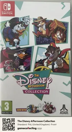 The Disney Afternoon Collection Nintendo Switch, United Kingdom box front
