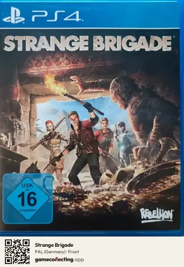 Strange Brigade PlayStation 4, Germany box front