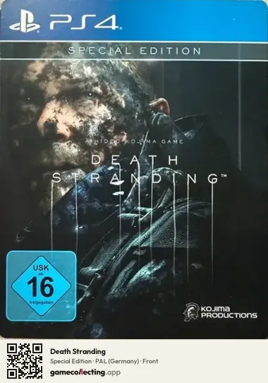 Death Stranding PlayStation 4, Germany box front