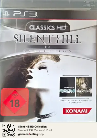 Silent Hill HD Collection PlayStation 3, Germany box front