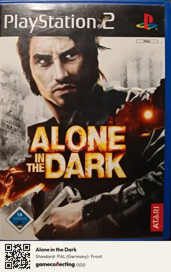 Alone in the Dark PlayStation 2, Germany box front