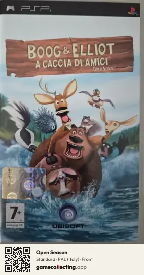 Open Season PlayStation Portable, Italy box front