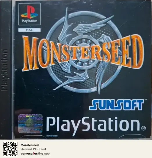 Monsterseed PlayStation, PAL box front