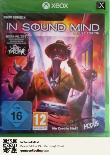 In Sound Mind Xbox Series X, Germany box front