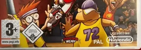 Kidz Sports: Basketball, the PEGI square on its front