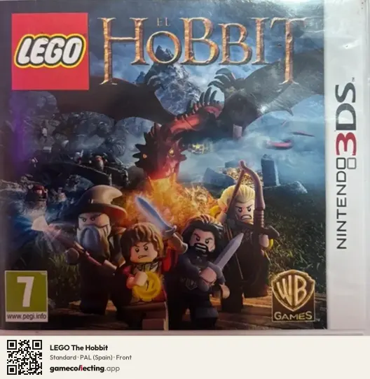 LEGO The Hobbit Nintendo 3DS, Spain box front