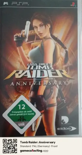 Tomb Raider: Anniversary PlayStation Portable, Germany box front