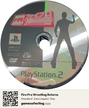 Fire Pro Wrestling Returns PlayStation 2, Asia disc