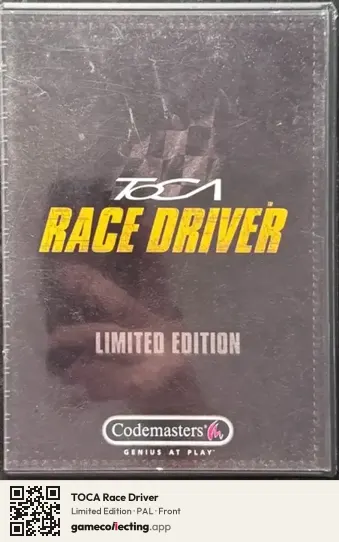 TOCA Race Driver PlayStation 2, PAL box front