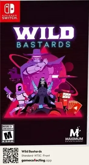 Wild Bastards Nintendo Switch, NTSC box front