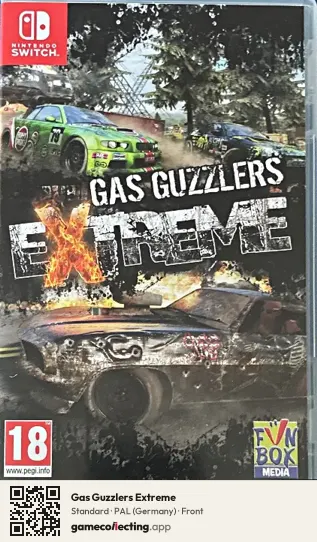 Gas Guzzlers Extreme Nintendo Switch, Germany box front