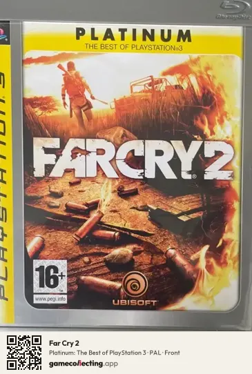 Far Cry 2 PlayStation 3, PAL box front