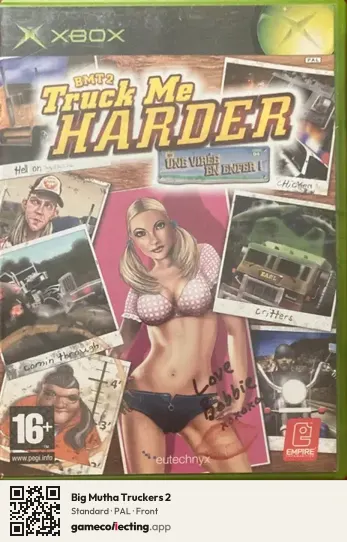 Big Mutha Truckers 2 Xbox, PAL box front