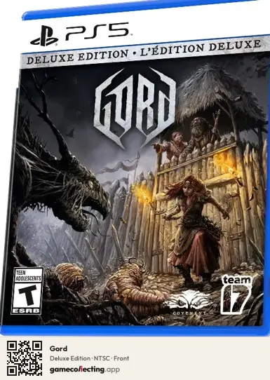 Gord PlayStation 5, NTSC box front