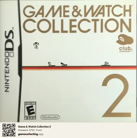 Game & Watch Collection 2 Nintendo DS, NTSC box front