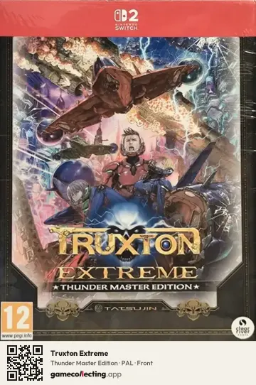 Truxton Extreme Nintendo Switch 2, PAL box front