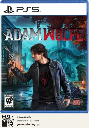 Adam Wolfe PlayStation 5, NTSC box front