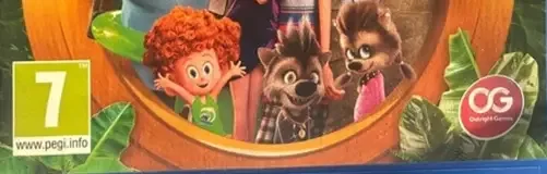 Hotel Transylvania 3: Monsters Overboard, the PEGI square on its front