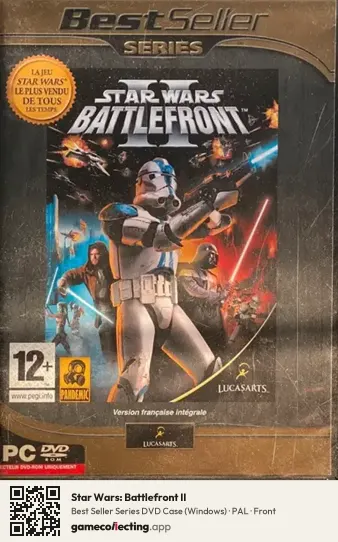 Star Wars: Battlefront II Computer, PAL box front