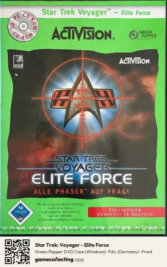Star Trek: Voyager - Elite Force Computer, Germany box front