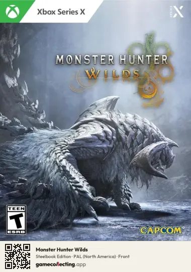 Monster Hunter Wilds Xbox Series X, North America box front